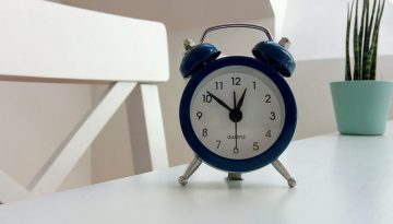 Alarm clock to symbolise planning permission running out.