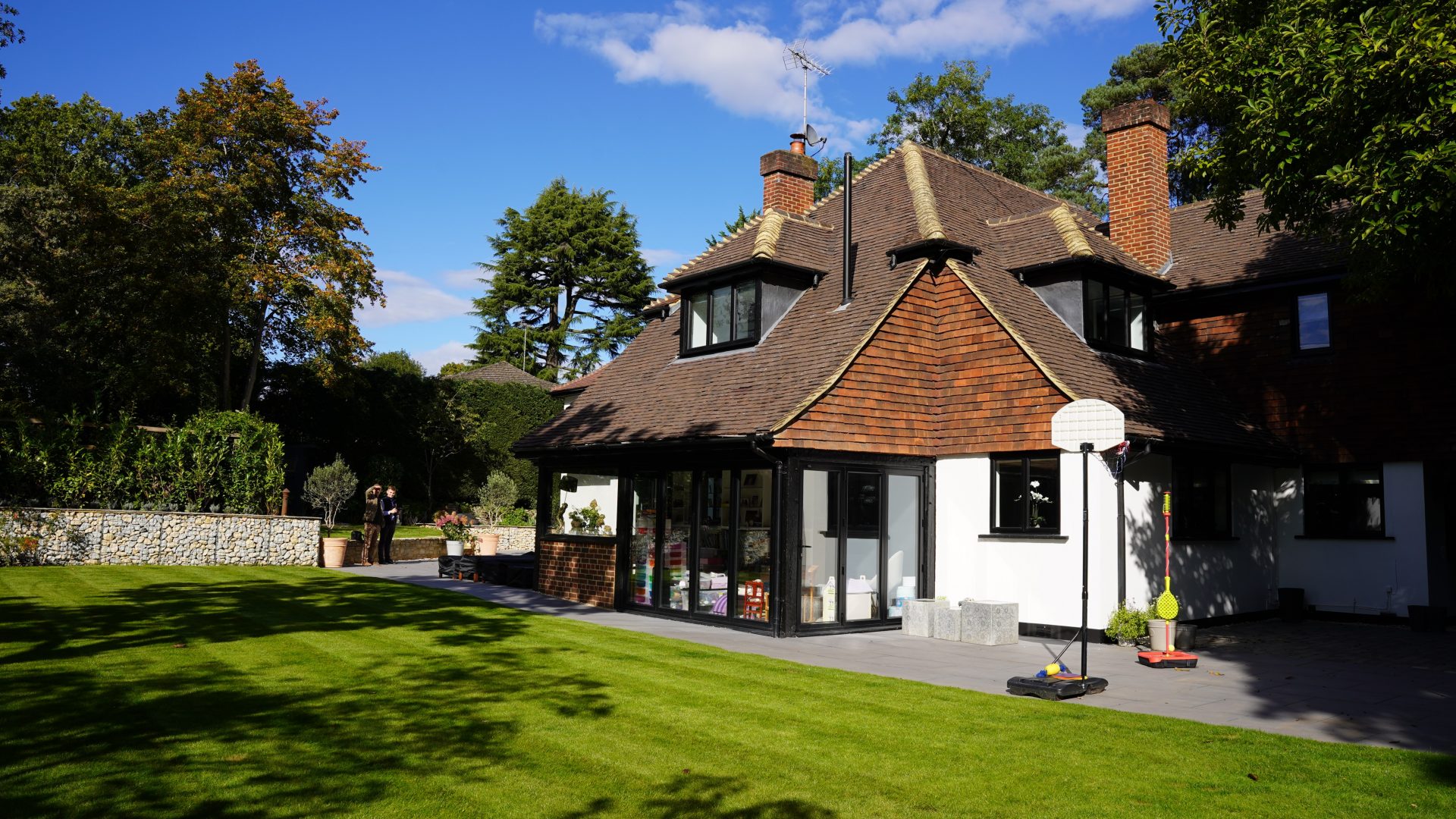 Extension to a house where Quatrefoils were appointed to design and manage the project.